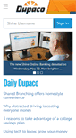 Mobile Screenshot of dupaco.com